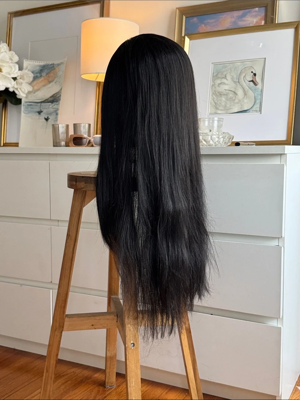 2b Brown Long Straight Women’s Wig - Stylish Natural Look